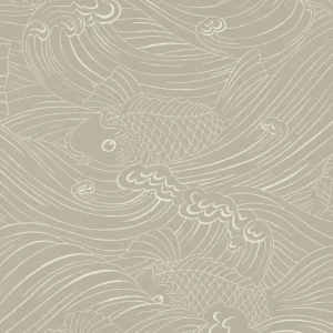 Långelid / von Brömssen – behang Plenty More Fish Oyster 12-42