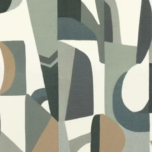 Casamance – behang L’Atelier Assemblage Vert Celadon 75460406