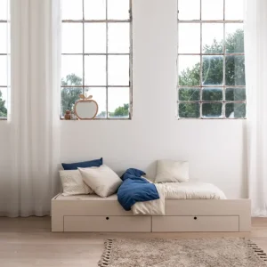 Little dreamers – Kinderbed met opbergruimte 90 x 200 cm Koen beige