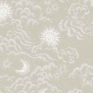 Littlephant – behang Happy Cloud Terra powder 1572