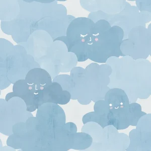 Rebel walls –  Happy clouds sky R18142