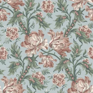 Sandberg – behang Amelia Sky Blue  S10251