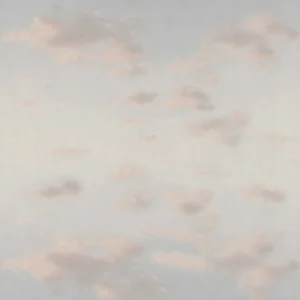 Sandberg – behang mural voor plafond Moln Misty blue S10360
