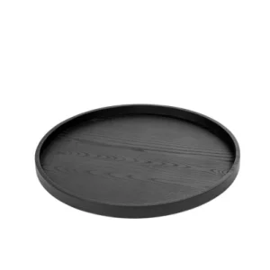 Serax - Vincent Van Duysen - DIENBLAD ROND ZWART PASSE-PARTOUT