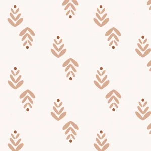 Bibelotte – behang Cappucino Roze