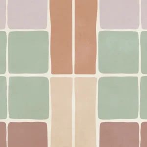 Bibelotte – behang Patchwork blush