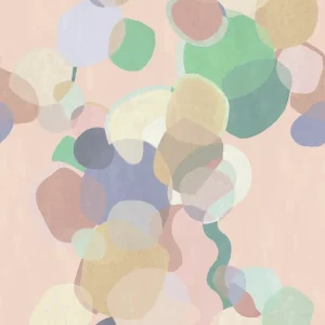 Borastapeter – behang mural Caleidoscope pink 9411W