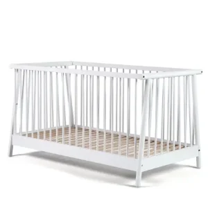 Stribbo – ledikant Shuma soft white 140 x 70 cm