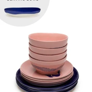Serax - Ottolenghi - SET DARK BLUE/PINK FEAST