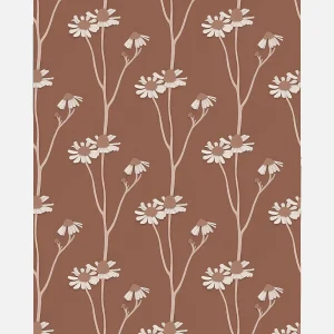 Studio Ditte – behang Kamille bruin